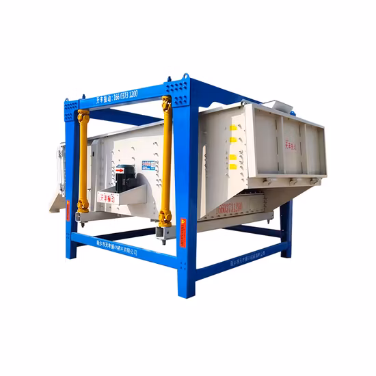 High Precision Materials Sorting Square Swing Vibrating Screen Sieve